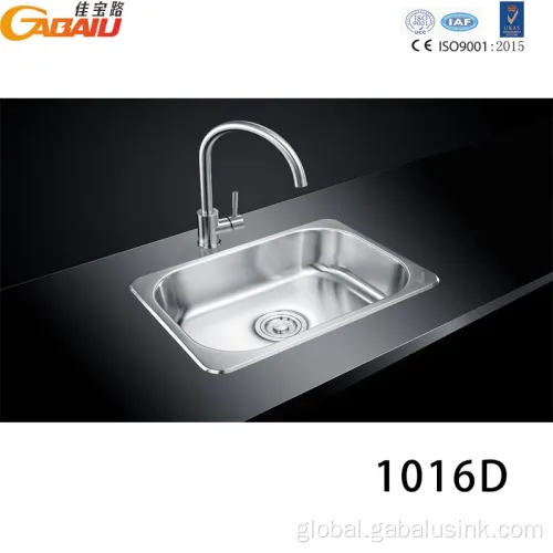 Large Home Stainless Kitchen Sink Large Home Kitchen Stainless Steel All-in-One Kitchen Sink Manufactory